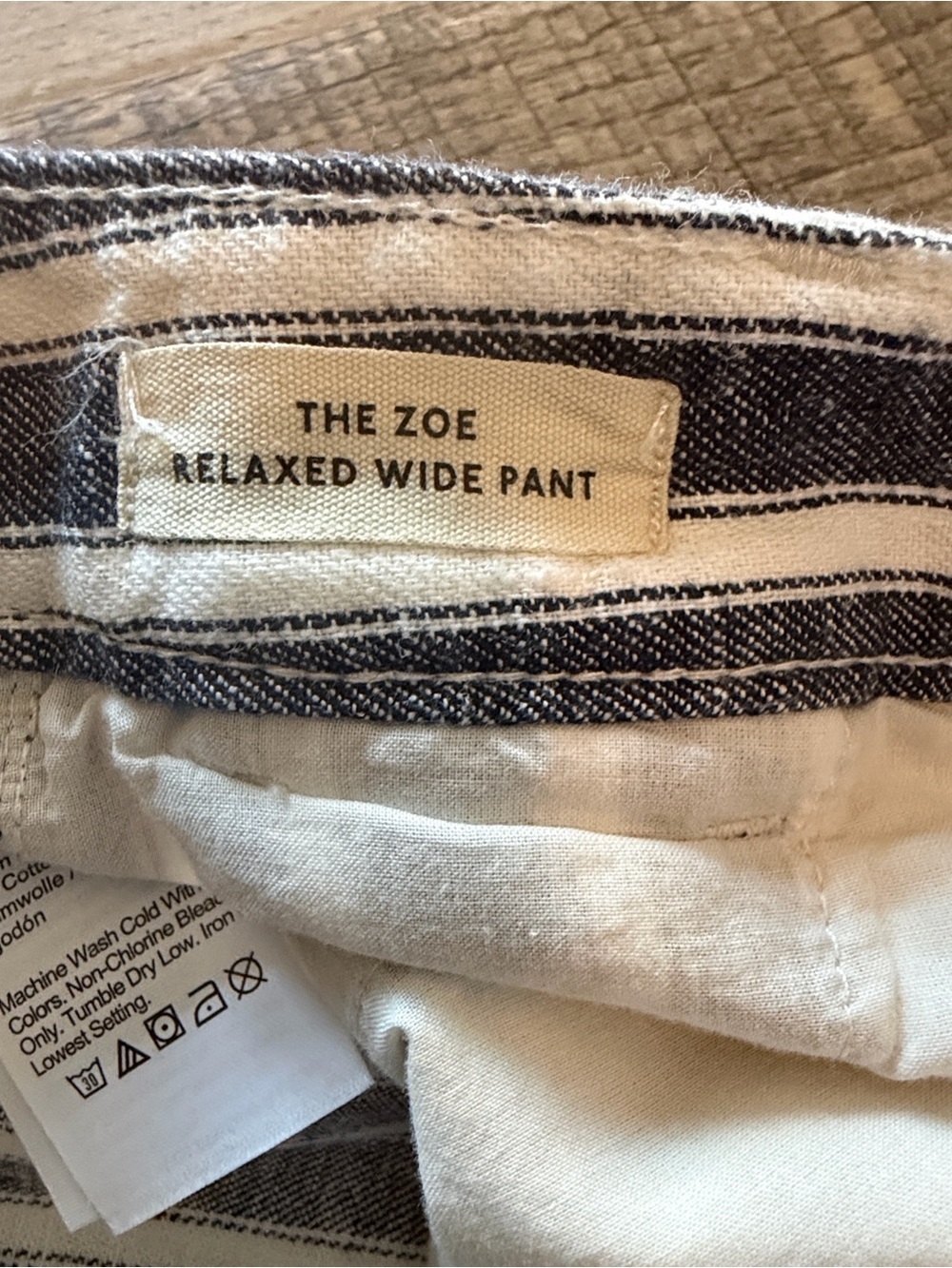 Madewell Zoe Relaxed Wide Leg Pants NWT High Rise Drapey Size 2 - Picture 7 of 10